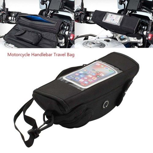 Black motorcycle handlebar - black,