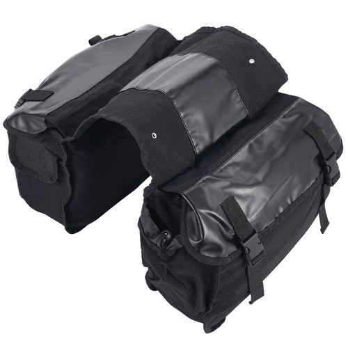 Black canvas motorcycle - black,