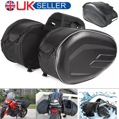 Pair motorcycle pannier - motorcycle, side