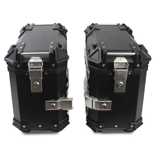 Motorcycle side panniers - motorcycle, panniers/