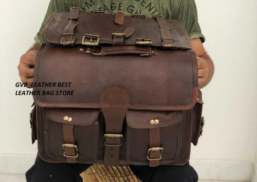 Motorcycle brown leather - motorcycle,