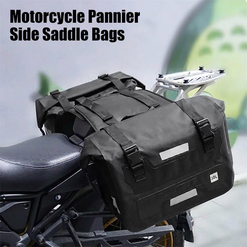 60l pair motorbike saddlebags - motorbike,