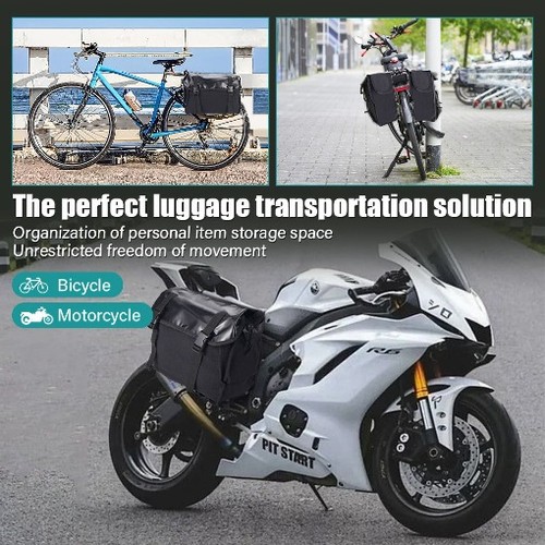 Motorcycle bike saddle bag - motorcycle,
