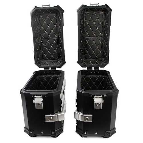 Motorcycle side panniers - motorcycle, panniers/