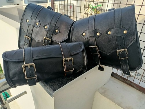 Motorcycle panniers leather - motorcycle,