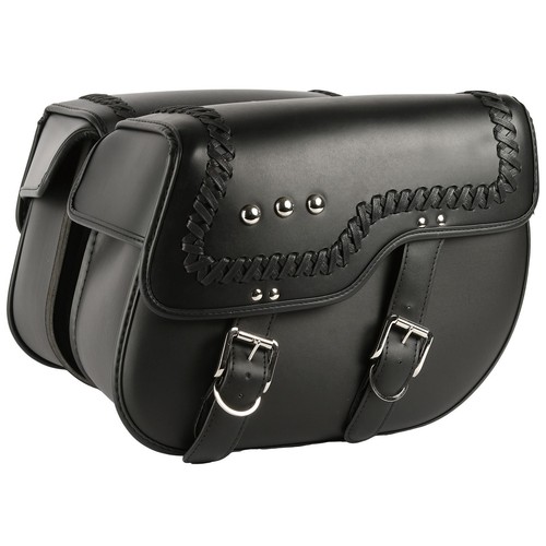 Mpw custom leather pannier - mpw,