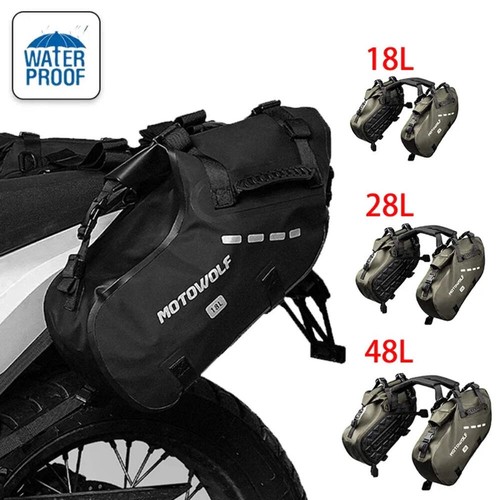 Waterproof motorcycle pannier - waterproof,